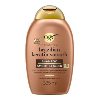 Ever Sraightening + Brazilian Keratin Smooth Champú