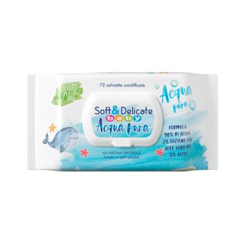 Soft & Delicate Baby Toallitas Aqua
