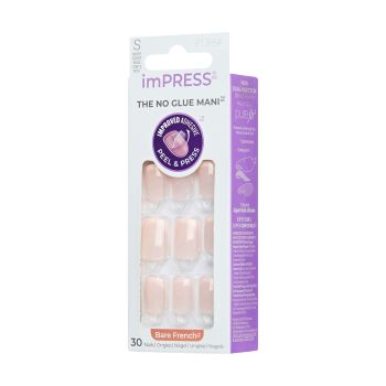Impress Color Classic French Unhas Postiças