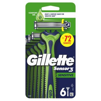 Sensor3 Sensitive Maquinillas de Afeitar Desechables