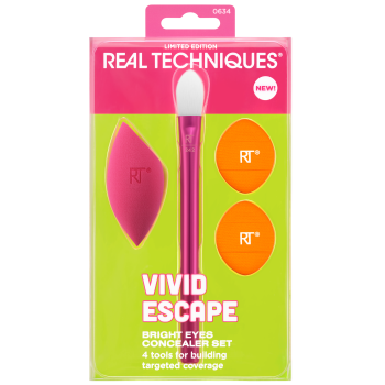 Vivid Escape Bright Eyes Concealer Set Brocha + Esponja + Borlas