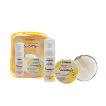 Conjunto de Viagem Limpeza Facial Camomila