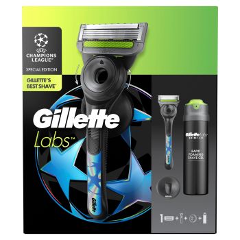 Pack Especial Champions League GilletteLabs Maquina de Barbear