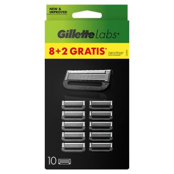 Gillette Labs Pack Ahorro 8+2 Recambios De Máquina
