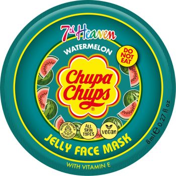Chupa Chups Jelly Face Mask Mascarilla Facial de Gelatina de Sandía
