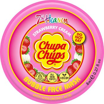 Chupa Chups Bubble Face Mask Mascarilla Facial de Burbujas 