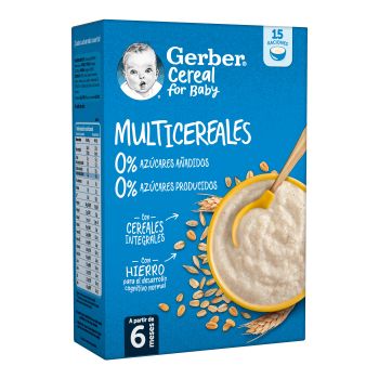 Papilla Multicereales 0% Azúcares