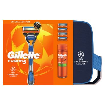 Pack Especial Champions League Gillette Fusion5 Máquina de Barbear