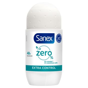 Desodorante Roll-On Zero % Extra Control Protección 48h
