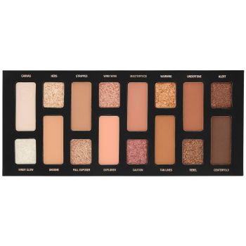 Paleta de sombras y pigmentos prensados Nudification  