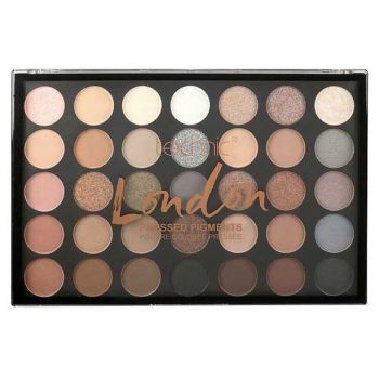 Paleta de sombras e pigmentos prensados London Eyeshadow Palette