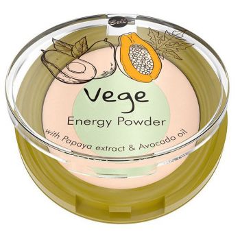 Polvos Fijadores Vege con Extracto de Papaya y Aceite de Aguacate