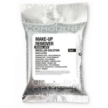 Toalhetes desmaquilhantes com solução micelar para pele normal
