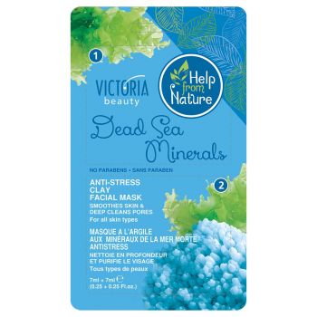 Máscara de argila facial anti-stress