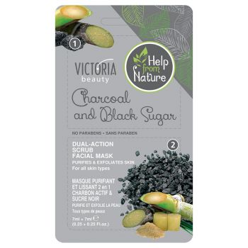 Máscara Facial Esfoliante de Dupla Ação