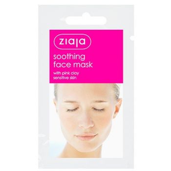 Mascarilla Facial Calmante con Arcilla Rosa