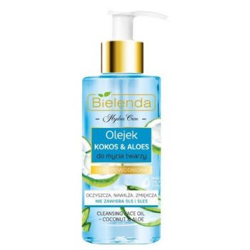 Hydra Care Leite de limpeza facial hidratante Coco e Aloé Vera