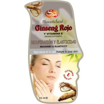 Mascarilla Facial Ginseng Rojo