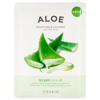 The Fresh Mask Sheet Aloe Máscara hidratante e calmante de aloe vera