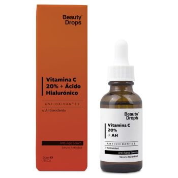 Sérum Anti-envelhecimento Vitamina C 20% + Ácido Hialurónico