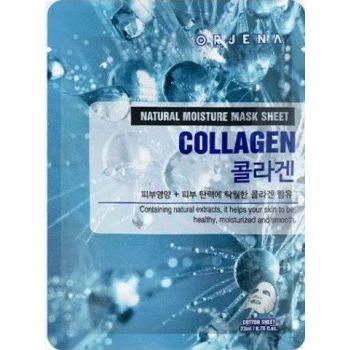 Máscara de hidratação natural Folha de colágenio