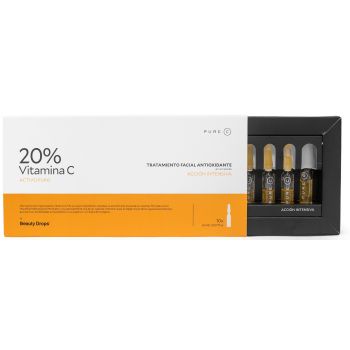 Pure C Ampollas 20% Vitamina C Tratamiento Antioxidante