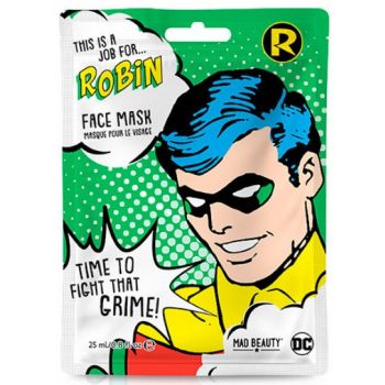 Máscara facial de pepino Este é um trabalho para o Robin