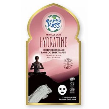 Earth Kiss Miracle Clay Hydrating Bamboo Sheet Mask