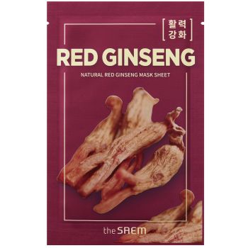 Máscara Facial de Ginseng Rojo
