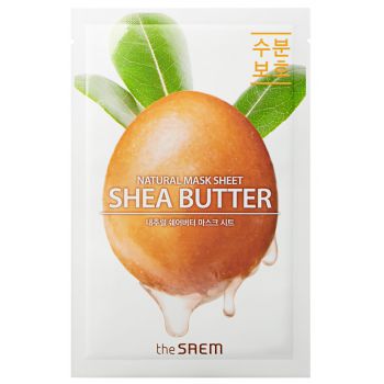 Máscara facial de manteiga de karité