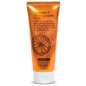 Espuma de limpeza de vitamina C