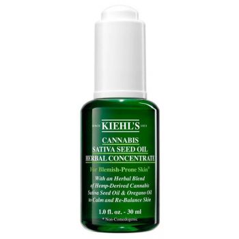 Sérum Facial Concentrado de Óleo de Sementes de Cannabis Sativa Herbal