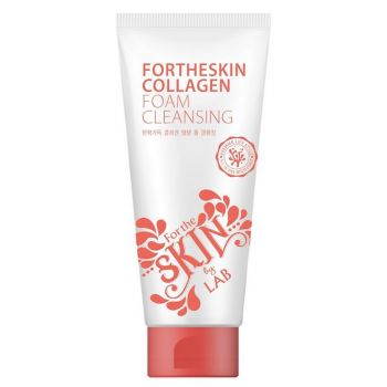 Espuma de limpeza facial hidratante de colágeno