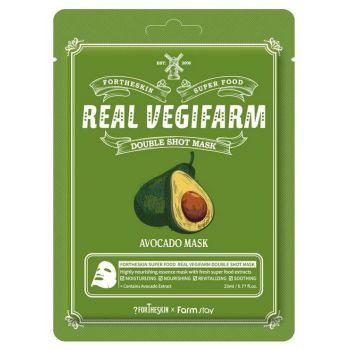 SUPER FOOD REAL VEGIFARM Mascarilla Facial de Aguacate