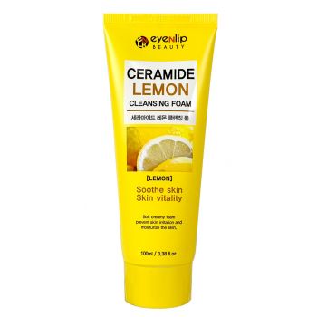 Espuma de limpeza cremosa Lemon Ceramide