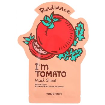 I'm Tomato Mask Sheet Glow Radiance Mascarilla Facial
