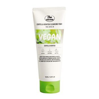 Espuma de limpeza vegan centella asiática Espuma de limpeza vegan centella asiática