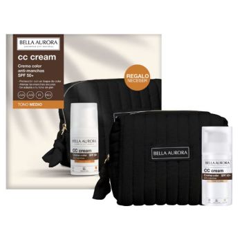 CC Cream Antimanchas SPF 50+ Tono Medio + Neceser