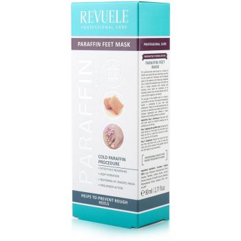 Máscara de parafina para os pés