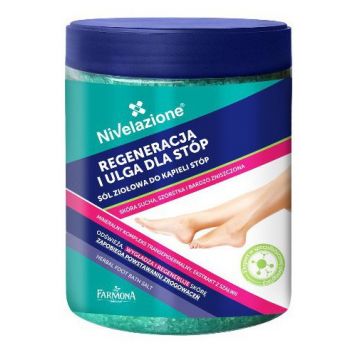 Sais de banho para pés com ervas da nivelazione Sais de banho para pés com ervas da nivelazione