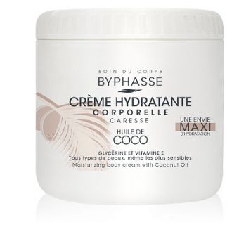 Creme corporal hidratante com óleo de coco