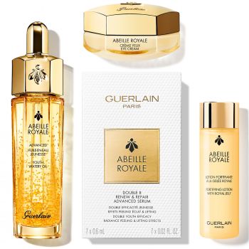 Programa anti envelhecimento Abeille royale Discovery Coffret: óleo, sérum, loção e creme