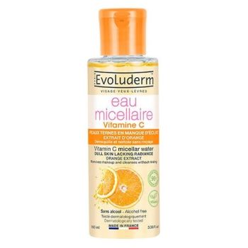 Eau Micellaire Agua Micelar Desmaquillante con Vitamina C