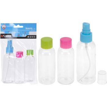 Set Botellas para Viaje