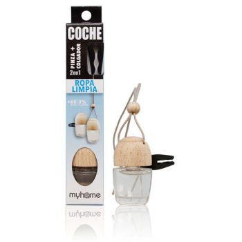 Ambientador Coche con Pinza Ropa Limpia