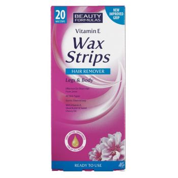 Tiras de cera Bandas depilatórias para pernas e corpo