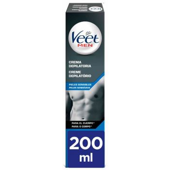 Veet Creme depilatório para pele sensível para homem