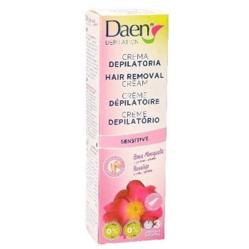Crema Depilatoria Corporal Sensitive Rosa Mosqueta