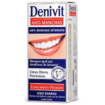 Creme dental branqueador e anti-manchas