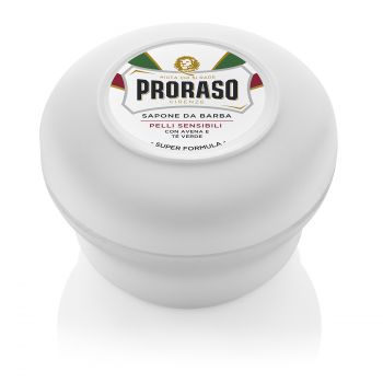 Proraso Sabonete de barbear pele sensível Chá e Aveia para homem